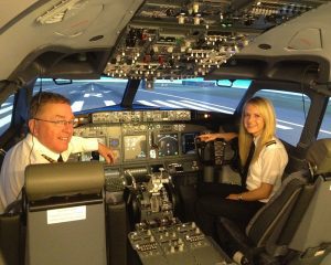 Philip Smythe Caroline Twomey AFTA B737 800 Simulator