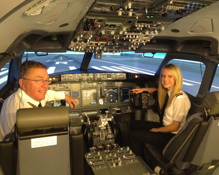 Philip Smythe Caroline Twomey AFTA B737 800 Simulator
