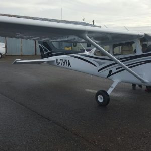 G-THYA in her new AFTA livery